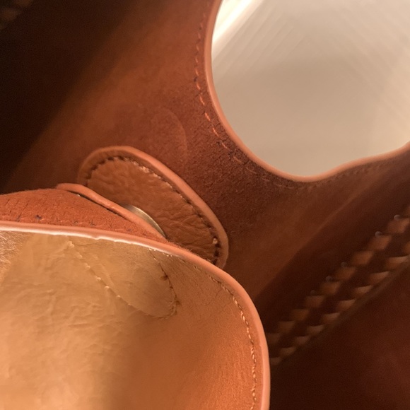 STREET LEVEL Faux Leather Carryall Cognac Bags - Picture 5 of 16